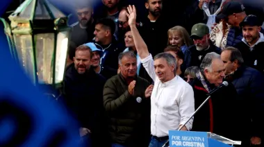 Un acto, varias frases y una interna al rojo vivo: el mensaje de Máximo Kirchner para Kicillof