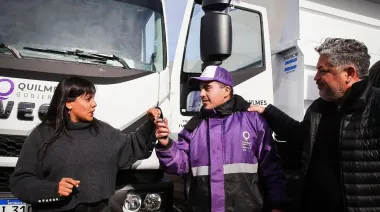 Tareas de limpieza: Quilmes incorporó cinco nuevos camiones volcadores a su flota municipal