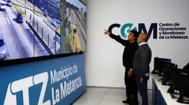 Espinoza anunció el Sistema Multiagencia: protección inteligente y tecnológica para La Matanza