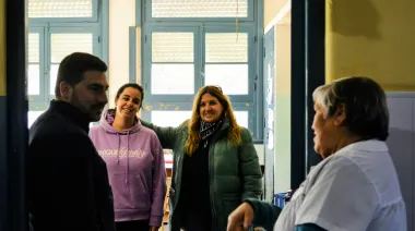 Egüen reforzó el vínculo con las instituciones de Pedernales y proyectó obras claves para 25 de Mayo