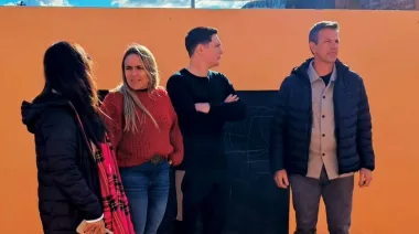 Sciaini anunció mejoras en los establecimientos educativos urbanos de Roque Pérez