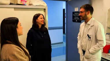 Vicente López incorporó un nuevo ecógrafo de última generación al Hospital Houssay