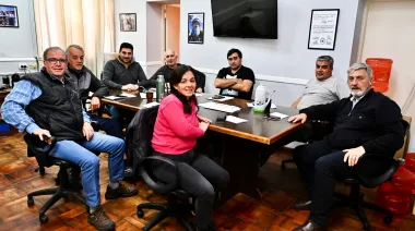 Egüen se reunió con la Liga Veinticinqueña de Fútbol para avanzar en la reglamentación “Paremos La Pelota”