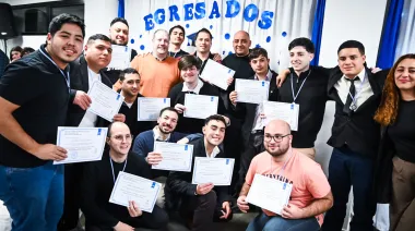 Mantegazza encabezó el acto de egresados del Programa FINES de San Vicente