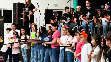 El Coro de Niños de Mar Chiquita prepara una presentación especial durante las vacaciones de invierno
