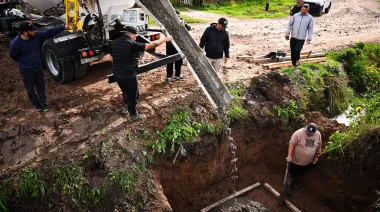 San Vicente avanza con obras hidráulicas y viales para acompañar el crecimiento del distrito