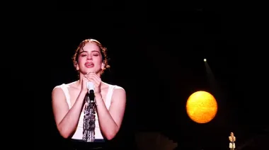 Tras la polémica por la campaña anti Argentina, Rosalía se disculpó con el país en el Movistar Arena