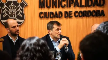 Passerini recibió a Nano Cara en Córdoba para presentar el III Congreso Federal e Internacional de Juventudes
