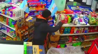 Con la modalidad mechero "limpió" un supermercado de Tandil