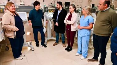 Egüen adquirió dos nuevos respiradores para la unidad de terapia intensiva del Hospital Unzué