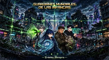 Guardianes mundiales: el anime argentino que enseña a los adultos a "Créeles Siempre" a las infancias