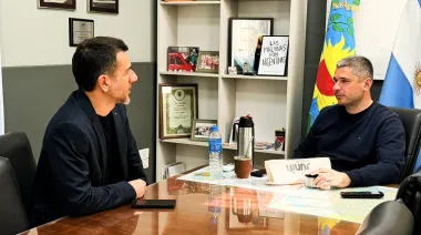 Petrecca se reunió con autoridades bonaerenses para gestionar obras de mejoras para Junín