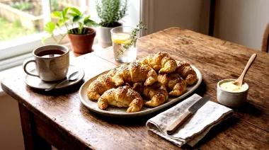 Medialunas saladas: el clásico de panadería que también tiene su versión menos dulce