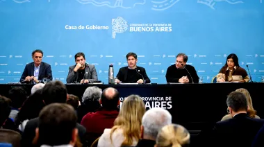 Kicillof activa un escudo contra el “Super Niño”: conferencia, anuncios y mesa interministerial