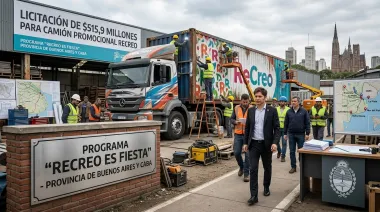 El gobierno de Kicillof licita un camión de publicidad por varios millones y generó otro frente de polémica