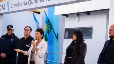 Quilmes: Mayra Mendoza, Eva Mieri y Alonso encabezaron la inauguración de la nueva comisaría de Don Bosco