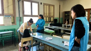 El plan de salud escolar bonaerense llegó a la escuela n°20 de Adolfo Gonzales Chaves