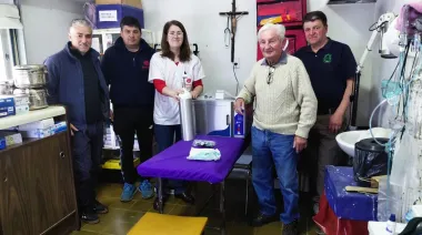 Chaves Municipio entregó nuevo equipamiento a la Sala de Primeros Auxilios de Juan Eulogio Barra