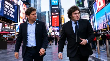 Con los ojos puestos en 2027: Kicillof y Milei coinciden en Nueva York con agendas separadas