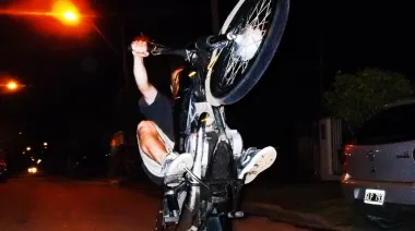 Roque Pérez secuestró una motocicleta por maniobras temerarias en la vía pública