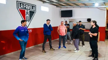 Junín: Fiorini acompaña al club “La Favela” en su proyecto de jugar de local en su predio