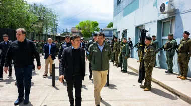 Nueva base de la UTOI: Kicillof le brinda ayuda a Ramón Lanús para mantener la seguridad en San Isidro