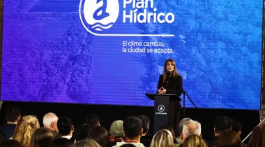 Magdalena Sierra anunció una inversión millonaria para un nuevo Plan Hídrico de Avellaneda