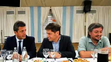 Cumbre Massa-Máximo-Kicillof: junto a gobernadores, arman un espacio para vencer a Milei y ratifican las PASO