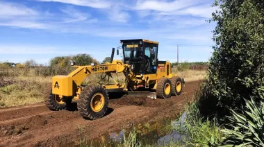 Garate refuerza las obras hidráulicas en Tres Arroyos ante los efectos del Súper Niño