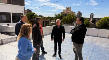 Javier Martínez anunció la finalizaron las obras de reparación y pintura en la Escuela Técnica Nº 2 de Pergamino