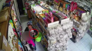 Sorpresa en Marcos Paz: con la participación de una nena, robó cerca de $400 mil en mercadería