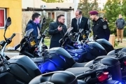 Susbielles entregó motos para la Policía de la Provincia en Bahía Blanca
