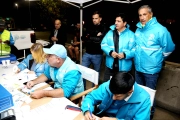 Marinucci encabezó un mega operativo de alcoholemia que sacó de las rutas a 235 conductores alcoholizados