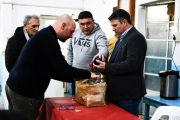 Hourcade presentó nuevos elementos deportivos para Sport Club y Unión de Magdalena