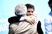 Kicillof en Olavarría: “Milei hace campaña para que la gente no vote”