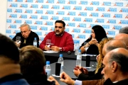 Luayza encabezó un encuentro junto a dirigentes de Nuevos Aires de la Primera y Tercera sección