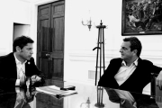 A puertas cerradas y en la recta final de la campaña, Massa y Kicillof se reunieron en La Plata