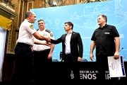 Con ascensos y designaciones, Kicillof retocó la cúpula de la Policía bonaerense