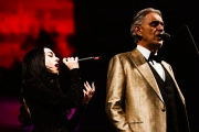 Nicki Nicole se emocionó hasta las lágrimas al cantar con Andrea Bocelli en San Isidro