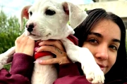 Amor animal: el gesto de María Becerra con un cachorro que emocionó a todos
