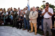 En la Plazoleta Islas Malvinas: Egüen presentó un plan integral de reconocimiento a los veteranos