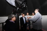 Kicillof inauguró un observatorio astronómico en Alberti y anunció un refuerzo en la inversión educativa