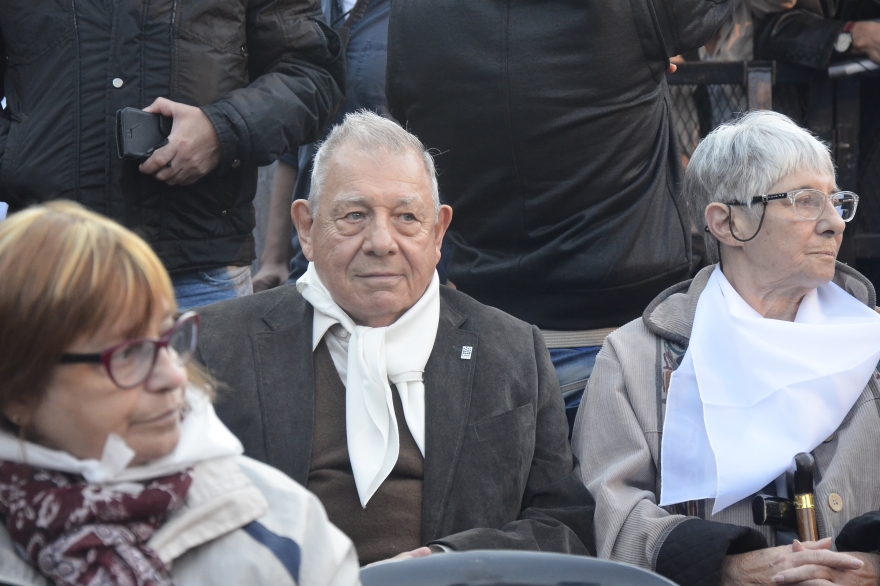 Galería de fotos de #LaPlazaDeLosPañuelos: histórica marcha contra el 2x1 a represores