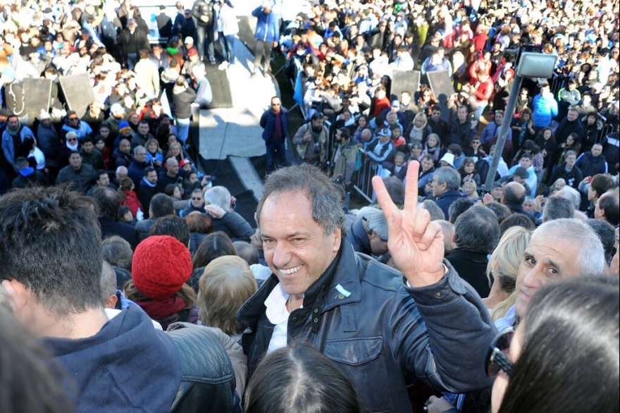 Scioli aseguró que Cristina es “la candidata más competitiva” para enfrentar a Cambiemos
