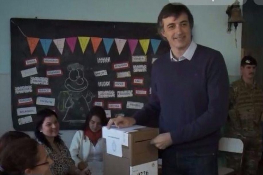 Esteban Bullrich votó en Junín y afirmó: "Vamos a seguir caminando la Provincia”
