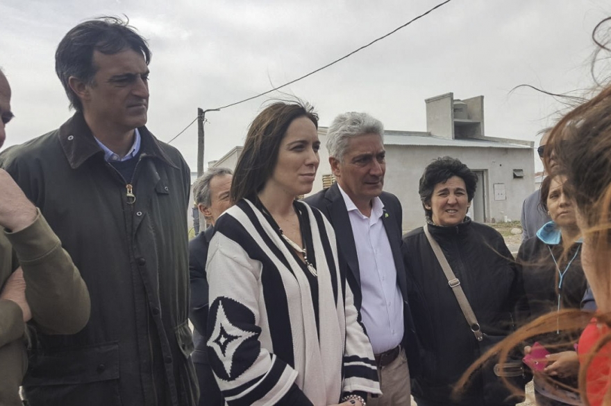De la mano de Vidal, Bullrich hace campaña en la Sexta: recorrieron obras en Carmen de Patagones