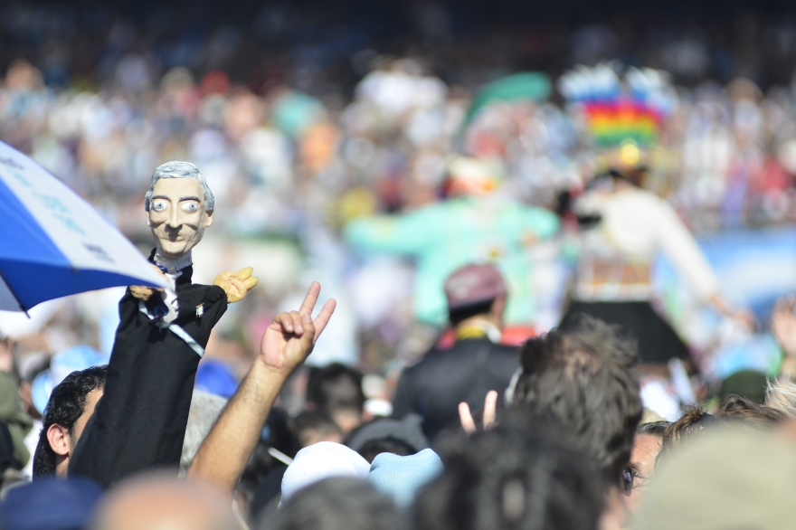 Fotogalería del masivo acto de Cristina realizado en el estadio de Racing