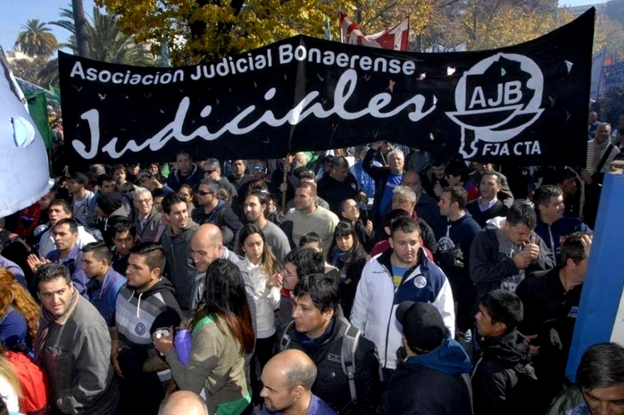 Nueva medida de fuerza de Judiciales bonaerenses para exigir reapertura de paritarias