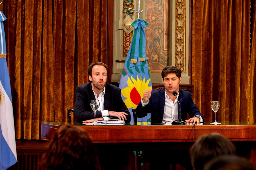 Kicillof quiere tres años de gracia para pagar la deuda y quita del 7 por ciento del capital