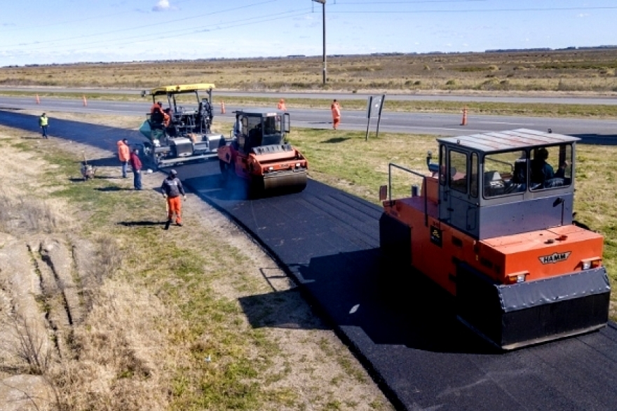 Se reiniciaron las obras de segunda calzada en las rutas provinciales N° 11 y 56